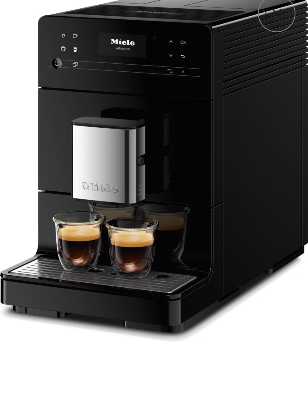 Black Automatic Espresso Coffee Machine